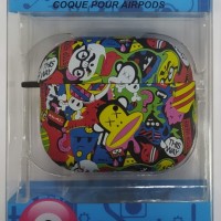Силиконовый светящийся в темноте чехол для AirPods 3 Luxo Kaws рисунок №10