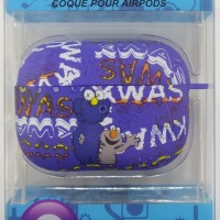 Силиконовый светящийся в темноте чехол для AirPods Pro Luxo Kaws рисунок №27