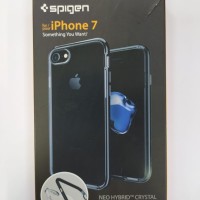 Чехол Spigen для i-Phone 7 Neo Hybrid Crystal, ультра - черный (042CS20838)