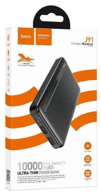 Powerbank Hoco J91 10000mAh 2USB черный Powerbank Hoco J91 10000mAh 2USB черный