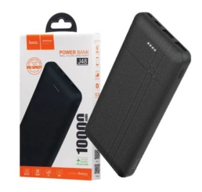 Powerbank Hoco J48 10000mAh 2USB 2A с индикатором черный Powerbank Hoco J48 10000mAh 2USB 2A с индикатором черный