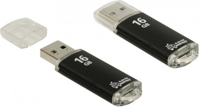 USB флеш накопитель Smartbuy 16GB V-Cut Black (SB16GBVC-K) USB флеш накопитель Smartbuy 16GB V-Cut Black (SB16GBVC-K)