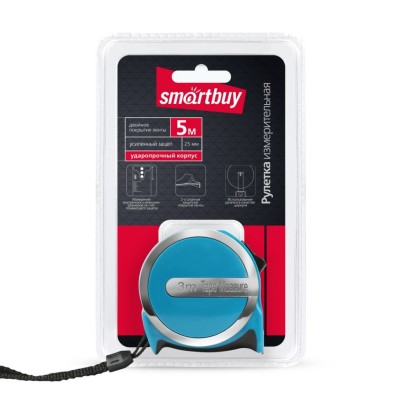 Рулетка измерительная Smartbuy Tools 3м х 16мм Рулетка измерительная Smartbuy Tools 3м х 16мм