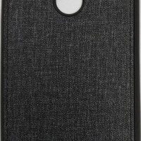 Накладка для Xiaomi Redmi 5 силиконовая ткань с логотипом чёрный