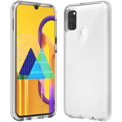 Чехол-накладка силикон 0.5мм Samsung Galaxy A21S прозрачный Чехол-накладка силикон 0.5мм Samsung Galaxy A21S прозрачный