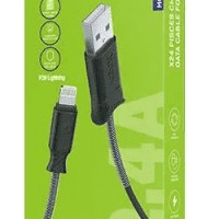 Usb Кабель-зарядка Lightning Hoco X24 Pisces 2.4A 1м силиконовый черный