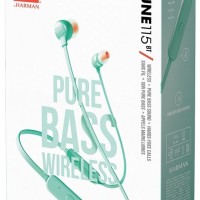 Беспроводные наушники для спорта JBL T115BT BT4.2/160mAh/8ч бирюзовые