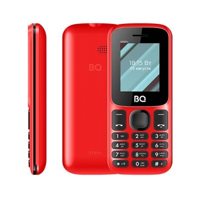 Мобильный телефон BQ Step+ (BQ-1848) красно-черный Мобильный телефон BQ Step+ (BQ-1848) красно-черный