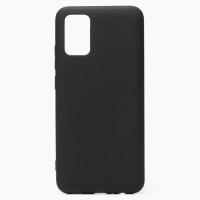 Накладка для Samsung Galaxy A02S/M02S Silicone cover черная