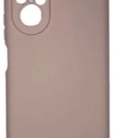 Накладка для Huawei Nova 9SE Silicone cover без логотипа пудро