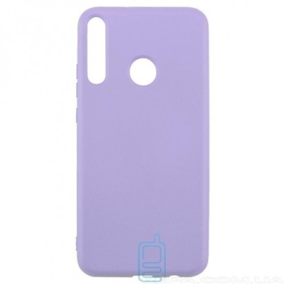 Накладка для Huawei P40 Lite E/Y7P/Play 3 Silicone cover сиреневая Накладка для Huawei P40 Lite E/Y7P/Play 3 Silicone cover сиреневая