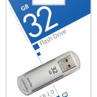USB флеш накопитель Smartbuy 32GB V-Cut Silver SB32GBVC-S