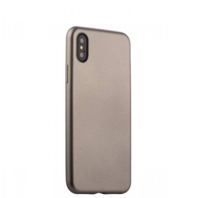 Чехол-накладка для i-Phone X J-case силикон серый Чехол-накладка для i-Phone X J-case силикон серый