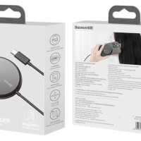 Беспроводное зарядное устройство Baseus Simple Mini Magnetic Wireless Charger (WXJK-F01) черное