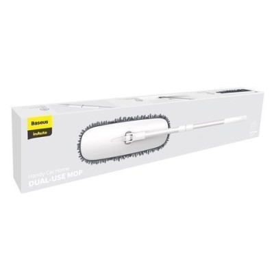 Автомобильная швабра Baseus Handy Car Home Dual-Use Mop CRTB-02 белая Автомобильная швабра Baseus Handy Car Home Dual-Use Mop CRTB-02 белая