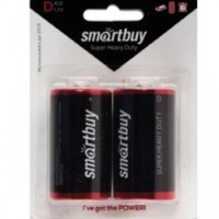 Батарейка солевая Smartbuy R20/2B (12/96) SBBZ-D02B