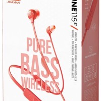 Беспроводные наушники для спорта JBL T115BT BT4.2/160mAh/8ч коралловые