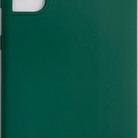 Накладка для Samsung Galaxy S21 Silicone cover без логотипа зеленая