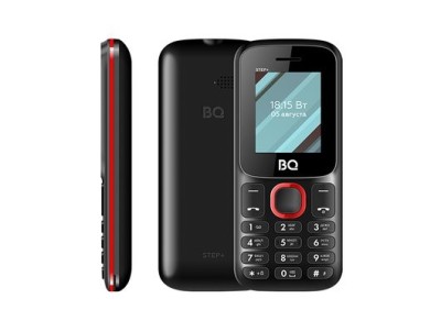 Мобильный телефон BQ Step+ (BQ-1848) черно-красный Мобильный телефон BQ Step+ (BQ-1848) черно-красный