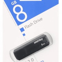 USB флеш накопитель SmartBuy 8GB Clue Black (SB8GBCLU-K)