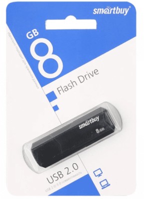 USB флеш накопитель SmartBuy 8GB Clue Black (SB8GBCLU-K) USB флеш накопитель SmartBuy 8GB Clue Black (SB8GBCLU-K)