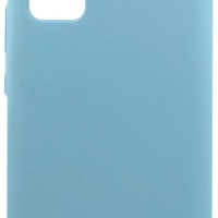 Накладка для Huawei Honor 30 Silicone cover голубая