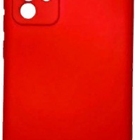 Накладка для Xiaomi 12 Silicone cover без логотипа красная