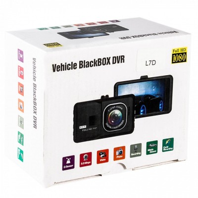 Автомобильный видеорегистратор L7D 3.0&quot;/600mAh/MicroSD до 32GB/FullHD 1080p черный Автомобильный видеорегистратор L7D 3.0"/600mAh/MicroSD до 32GB/FullHD 1080p черный