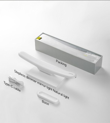 Светильник Baseus Sunshine Stepless Dimmer Mirror White Light DGSUN-JB02 белый Светильник Baseus Sunshine Stepless Dimmer Mirror White Light DGSUN-JB02 белый