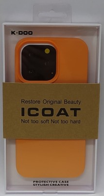 Накладка для i-Phone 13 Pro K-Doo iCoat силикон оранжевая Накладка для i-Phone 13 Pro K-Doo iCoat силикон оранжевая