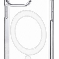 Накладка для iPhone 15 Pro Max силикон c MagSafe Clear Case прозрачный