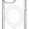 Накладка для iPhone 15 Pro Max силикон c MagSafe Clear Case прозрачный