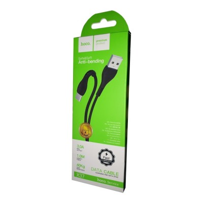 Usb Кабель-зарядка Type-C Hoco X37 1м 3A чёрный Usb Кабель-зарядка Type-C Hoco X37 1м 3A чёрный
