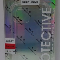 Накладка для i-Phone 12/12 Pro 6.1" Keephone Armor противоударный жесткий силикон прозрачный