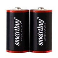 Батарейка солевая Smartbuy R20/2B (24/288) SBBZ-D02S