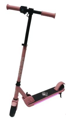 Электросамокат детский Spetime Electric Kickscooter E10 розовый Электросамокат детский Spetime Electric Kickscooter E10 розовый