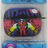 Силиконовый светящийся в темноте чехол для AirPods Pro Luxo Kaws рисунок №30