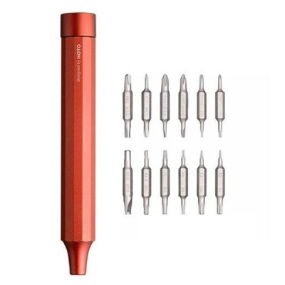 Отвертка электрическая Xiaomi Hoto Precision Screwdriver Kit 24 in 1 (QWLSD004) красная Отвертка электрическая Xiaomi Hoto Precision Screwdriver Kit 24 in 1 (QWLSD004) красная
