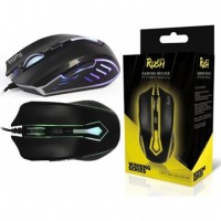Мышь проводная игровая Smartbuy Rush 712 USB/DPI 800-1200-1600-2000/6 кнопок/LED/1.2м черная