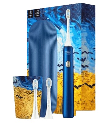 Зубная щетка электрическая Xiaomi Soocas X3U Van Gogh Museum Design синяя Зубная щетка электрическая Xiaomi Soocas X3U Van Gogh Museum Design синяя