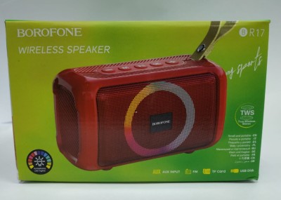 Bluetooth колонка Borofone BR17 BT5.1/1200mAh/4ч/5Вт/TF/AUX/FM красная Bluetooth колонка Borofone BR17 BT5.1/1200mAh/4ч/5Вт/TF/AUX/FM красная