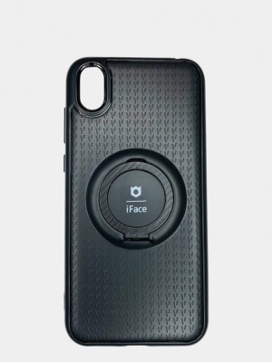 Чехол-накладка для Huawei Y5 (2019)/8S силикон iface с держателем чёрный Чехол-накладка для Huawei Y5 (2019)/8S силикон iface с держателем чёрный