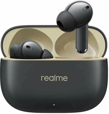 Беспроводные наушники с шумоподавлением Realme Buds Global T300, чёрный Беспроводные наушники TWS Realme Buds T300 BT5.460mAh чёрный