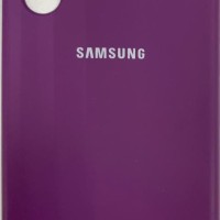 Накладка для Samsung Galaxy Note 10 Silicone cover сиреневая