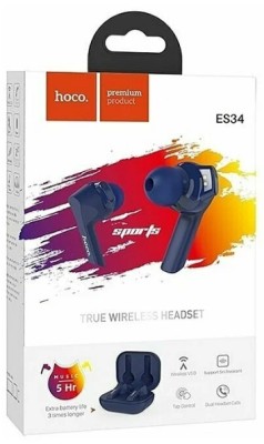 Беспроводные наушники TWS Hoco ES34 синие Беспроводные наушники TWS Hoco ES34 синие
