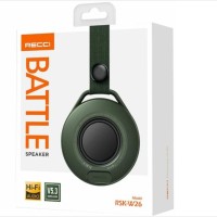 Боевой уличный беспроводной динамик Recci Battle RSK-W26 зеленые