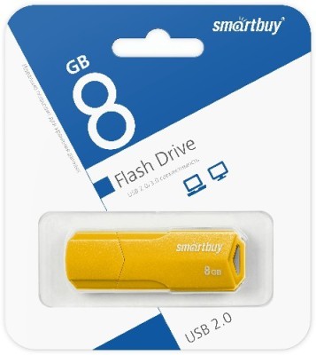 USB флеш накопитель SmartBuy 8GB Clue Yellow (SB8GBCLU-Y) USB флеш накопитель SmartBuy 8GB Clue Yellow (SB8GBCLU-Y)