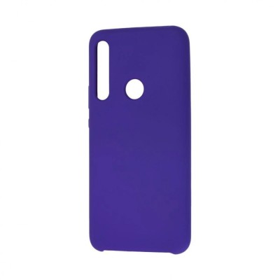 Накладка для Huawei P40 Lite E/Y7P/Play 3 Silicone cover фиолетовая Накладка для Huawei P40 Lite E/Y7P/Play 3 Silicone cover фиолетовая