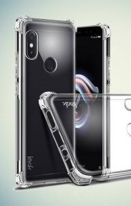 Накладка для Xiaomi Redmi 6 Pro силикон прозрачный противоударный Накладка для Xiaomi Redmi 6 Pro силикон прозрачный противоударный