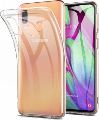 Чехол-накладка силикон 0.5мм Samsung Galaxy A40 прозрачный Чехол-накладка силикон 0.5мм Samsung Galaxy A40 прозрачный